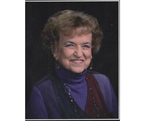 Rosalee Potter Obituary 2023 Lamar Mo Konantz Warden Funeral