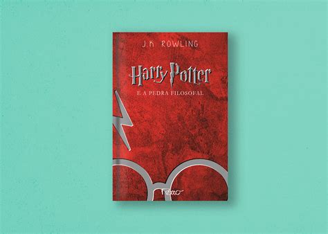 Releitura Capa Do Livro Harry Potter Behance