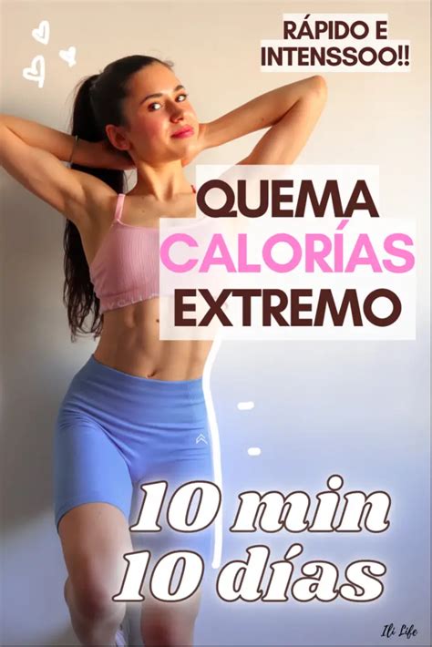 10 Min Cardio Quema Grasa En Casa Intenso Todo El Cuerpo Ejercicios Quema Calorías Ili Life