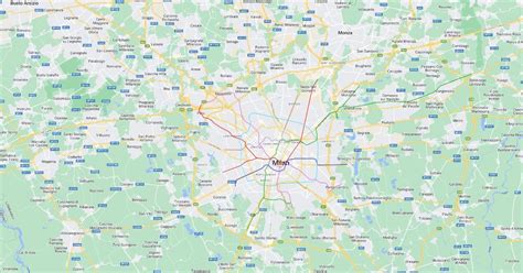 Metro Milano Scribble Maps