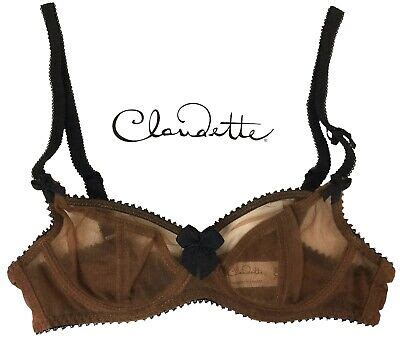 Claudette Dessous Women S Underwear Sexy Intimate Lingerie Mesh Bra American Tan EBay