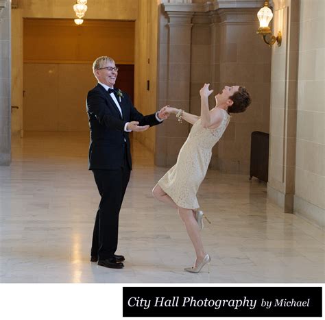 Wedding Photographer San Francisco City Hall - Fun Moment LGBTQ - Same