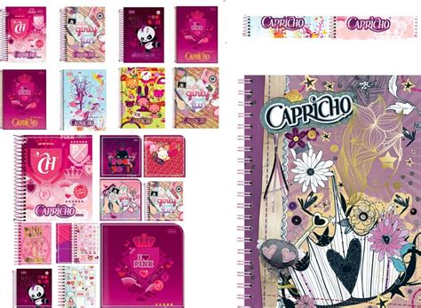 Caderno Da Capricho / Mtv / Rebelde - Fashion Girls: Cadernos Capricho!