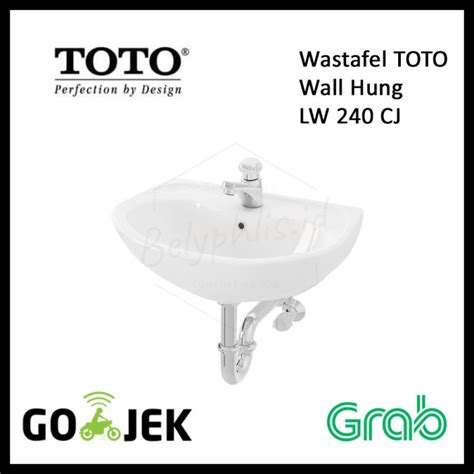 Jual LW 240 CJ Wastafel Gantung TOTO Wall Hung Lavatory (BODY ONLY ...