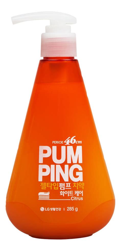 PERIOE зубная паста отбеливающая pum ping whitening pumping toothpaste ...