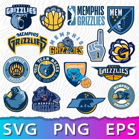 Memphis Grizzlies Logo Svg Grizzlies Basketball Png Memphi Inspire