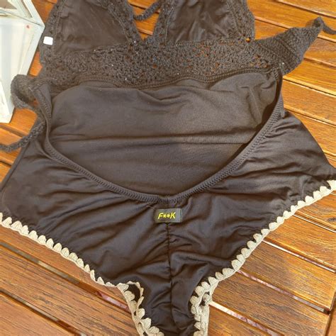 Bikini FUCK Utilizzabile Anche Come Body Taglia M Depop