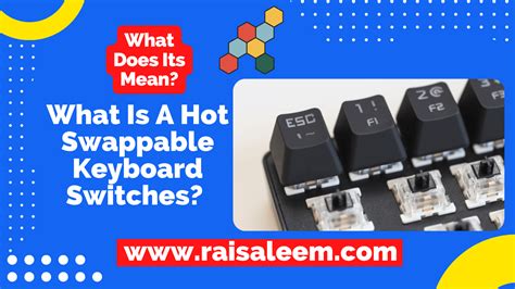 What Is A Hot Swappable Keyboard Switches What Does Its Mean Artofit