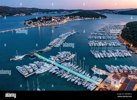 Rogoznica Drone View Hi Res Stock Photography And Images Alamy