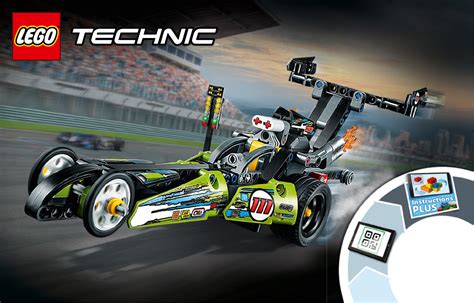 Handleiding Lego set 42103 Technic Dragster