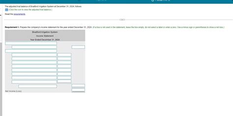 1. Prepare the company's income statement for the | Chegg.com