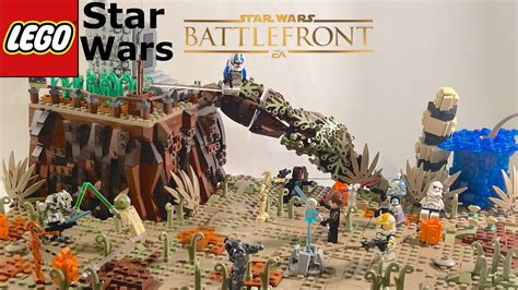 Lego Star Wars Felucia Moc Battlefront 2 Series Youtube