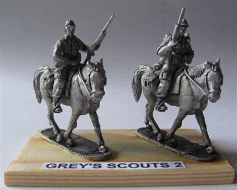Greys Scouts 2 Walking Under Fire Miniatures