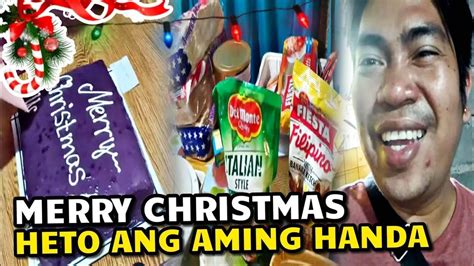 Merry Xmas Sa Lahat Heto Na Ang Aming Handa Para Noche Buena🥰