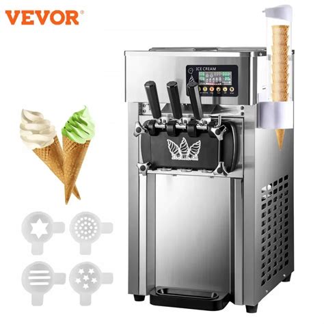 Vevor M Quina Profesional De Helados Suaves Sabores L H