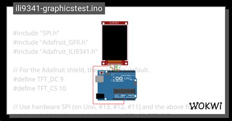 ili9341-graphicstest.ino - Wokwi ESP32, STM32, Arduino Simulator