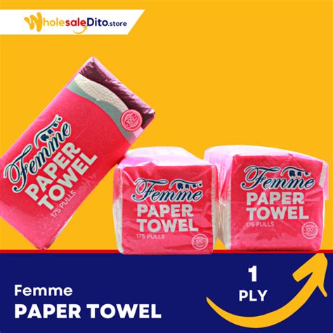 PACK OF 3 Femme Interfolded Paper Towel 175 Pulls Lazada PH