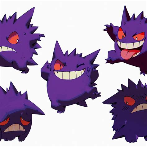 Pin By Kikedeokiz On Pokepins Gengar Pokemon Pokemon Art Cute Art