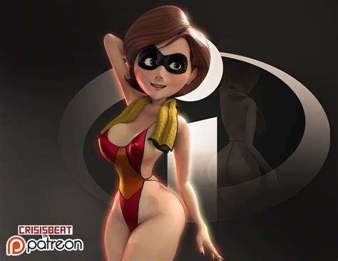 Elastigirl Helen Parr By Crisisbeat Hentai Foundry
