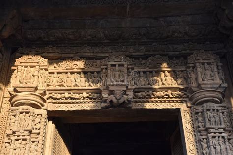 Chaturbhuj Temple Architecture in Khajuraho Stock Image - Image of ...