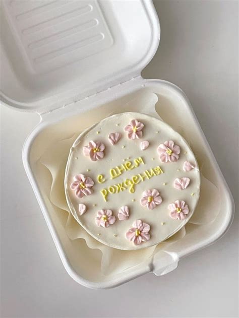 Бенто торт на день рождения in 2024