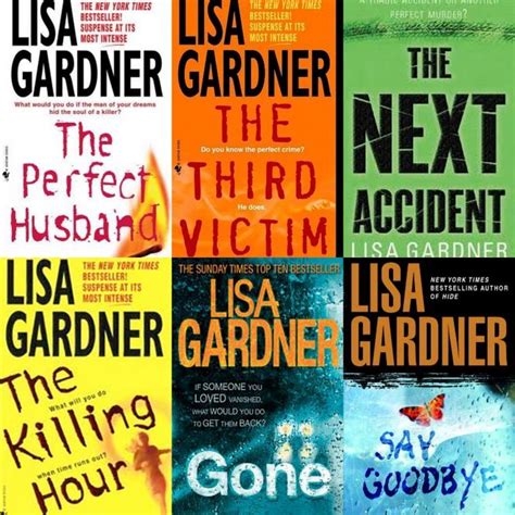 Lisa Gardner's "Pierce Quincy" suspense series. (With images ...