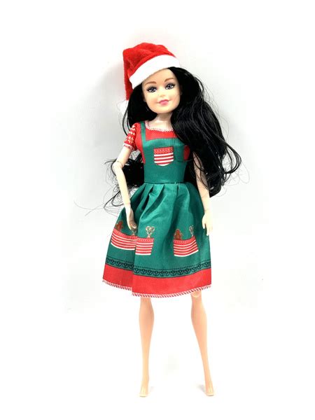 Кукла новогодняя шарнирная барби купить на OZON по низкой цене (1740030386)
