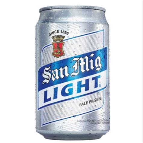 San Miguel Light Beer 330ml Can Pack Of 6 Lazada Ph