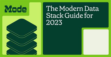 The Modern Data Stack Guide For 2023 Mode