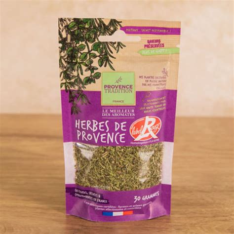 Sachet Herbes De Provence Label Rouge Provence Tradition