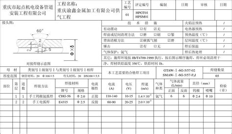 Φ1084 1 1 1 5管焊接工艺规程GD03 02 word文档在线阅读与下载 免费文档