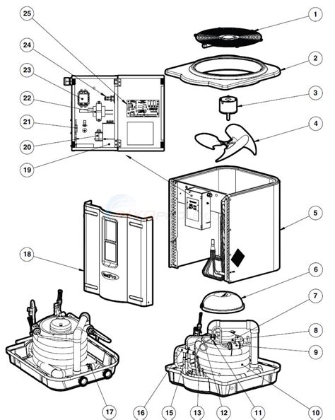Hayward Heatpro Heat Pump Hp21404t Hp21004t Hp21254t Hp31154t
