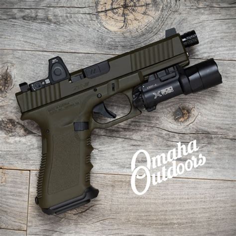 Zev Tech Mod Glock Gen Trilo Full Od Green Pistol Rd Mm