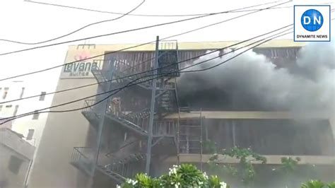 Lucknow Fire Breaks Out At Levana Hotel 2 Dead Few Trapped In Fire