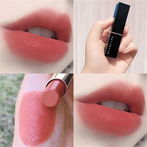HLLR Matte Lipsticks Lipstick Long Lasting Waterproof Nutritious Moisture Velvet Matt Nude Make