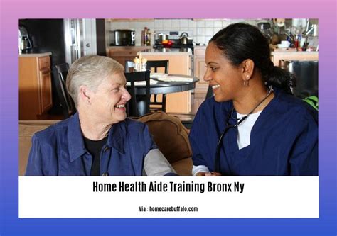 Home Health Aide Training In The Bronx Ny A Comprehensive Guide