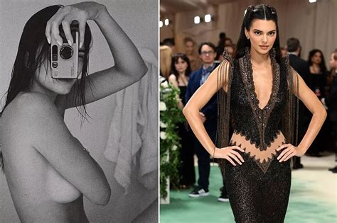 Kendall Jenner Looks Sensational As She Wows Fans By Sharing A Completely Nude Snap The Mirror