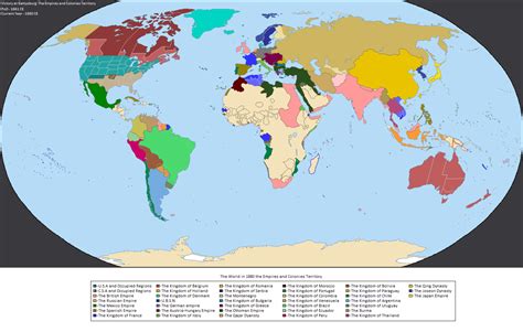 The Political World Map in 1880 ( VaG ) by LordOguzHan on DeviantArt