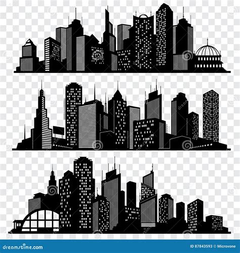 Skyline Buildings Clipart