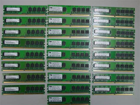 LOT OF 25PCS 512MB 240p PC2-5300 CL5 8c 64x8 DDR2-667 DIMM "TESTED"* | eBay