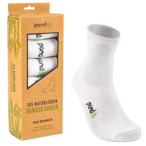 Pandoo Bamboo Sports Black Bamboo Socks Set Pcs Eco Living Greece