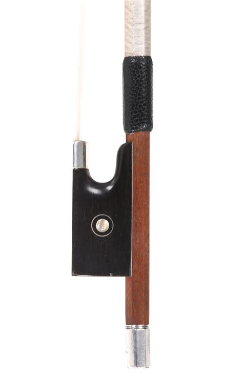 German Violin Bow Circa 1950 Silver