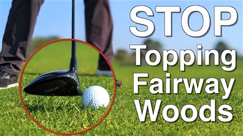 Stop Topping Fairway Woods With This Simple Lesson Youtube