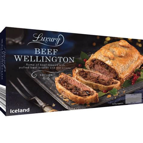 Iceland Luxury Beef Wellington 1Kg : My Supermarket Compare