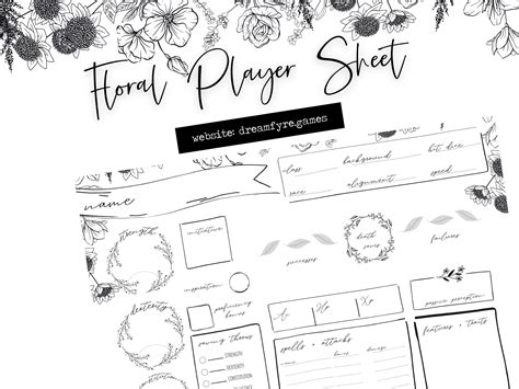 Dnd Horror Player Character Sheet 2