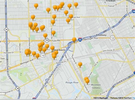 Sex Offender Halloween Safety Map Dearborn Dearborn MI Patch