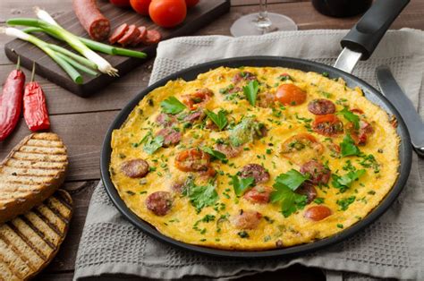 Recette Omelette Aux Saucisses Marie Claire