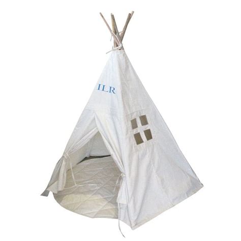 plain tepee  kids cozy stylish play space  moon kids