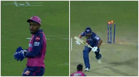 Watch Without Gloves Off Sanju Samson Effects Brilliant One Handed