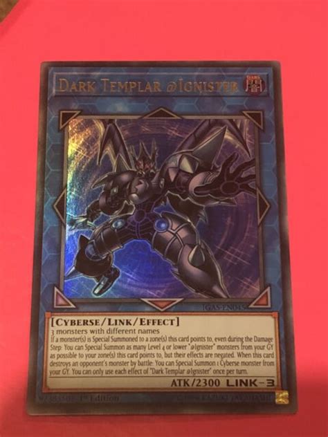 Yu Gi Oh Tcg Dark Templar Ignister Ignition Assault Igas En045 1st Edition Ultra Rare For Sale